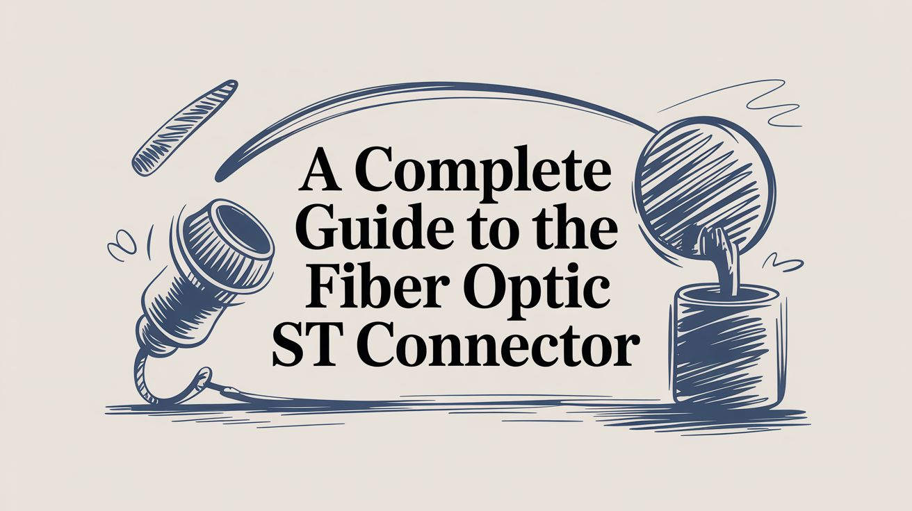 A Complete Guide to the Fiber Optic ST Connector