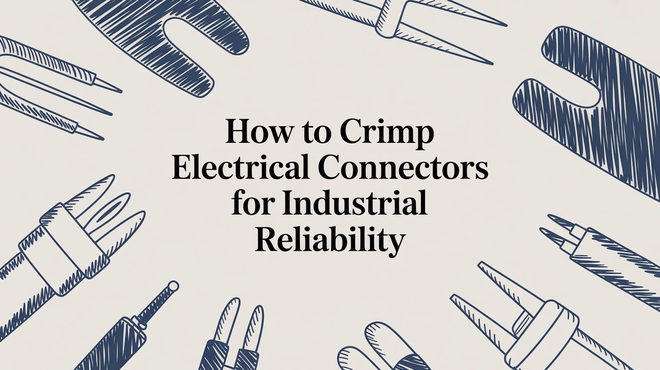How to Crimp Electrical Connectors for Industrial Reliability