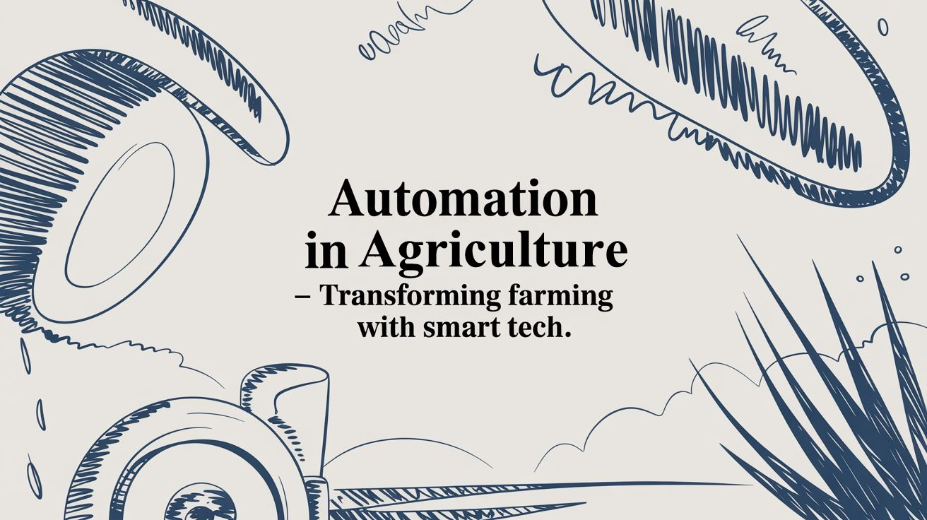 Automation in Agriculture — Transforming Farming with Smart Tech