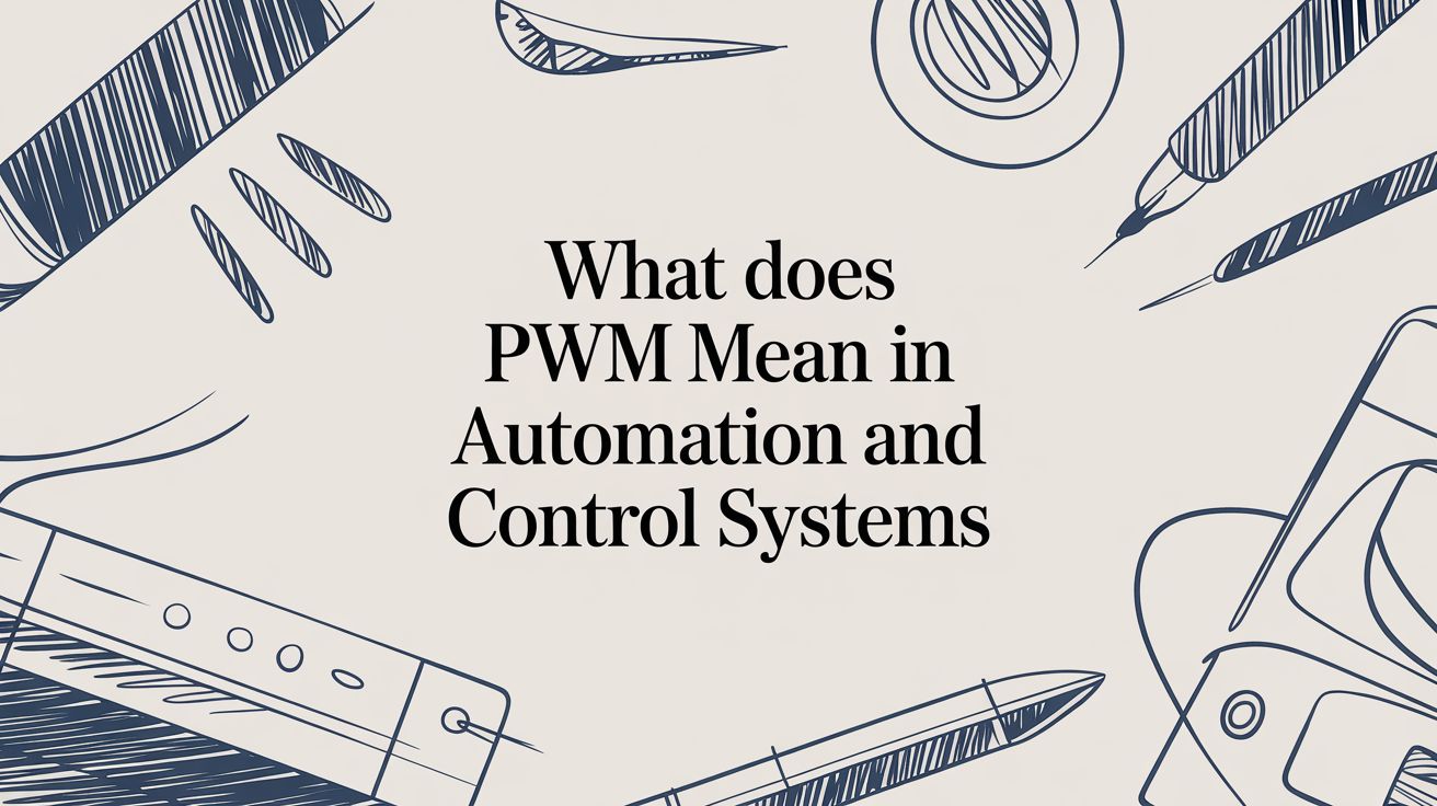 What Does PWM Mean in Automation and Control Systems