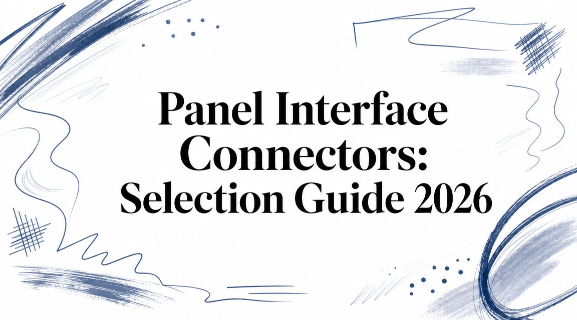 Panel Interface Connectors: Selection Guide 2026